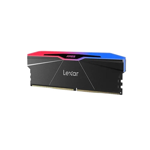 Lexar ARES 16GB 2nd Gen DDR5 6000MHz CL28 Single Stick RGB Desktop RAM - 1