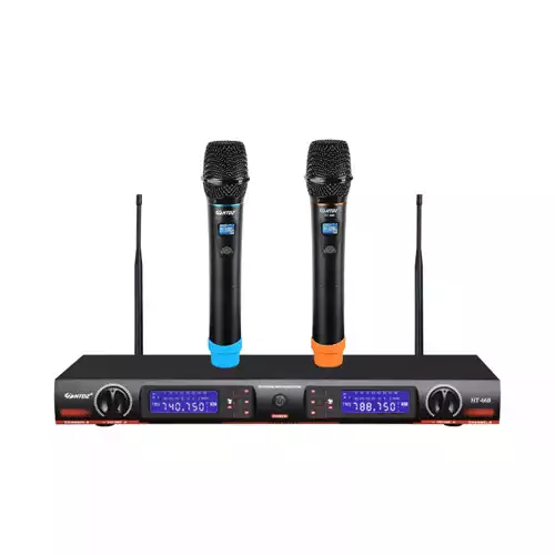 HTDZ HT-66B UHF Wireless System Microphone  (1 Hand + 1 Tie or 2 Hand)
