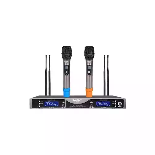 HTDZ HT-88B UHF Wireless System Microphone (1 Hand + 1 Tie or 2 Hand)