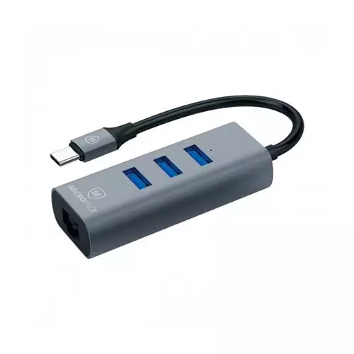 Micropack MDC-3AE USB-C to USB-A HUB with Ethernet