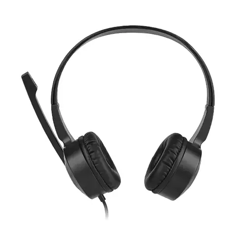 Micropack MHP-02 3.5mm Headphone Black - 1