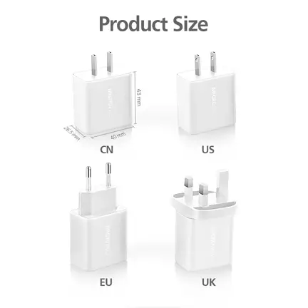 Micropack MWC-233PD PD30W Fast Charging Dual Ports Wall Charger-gallery-1
