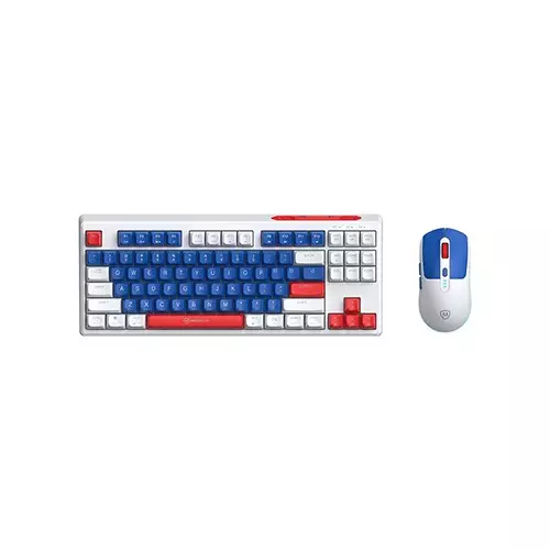 Micropack KM-269W 2.4G Wireless Keyboard & Mouse Combo (Navy)