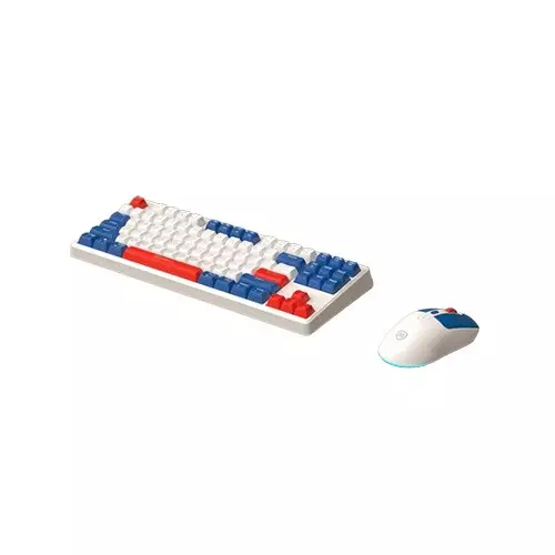 Micropack KM-269W 2.4G Wireless Keyboard & Mouse Combo (Navy)-gallery-1
