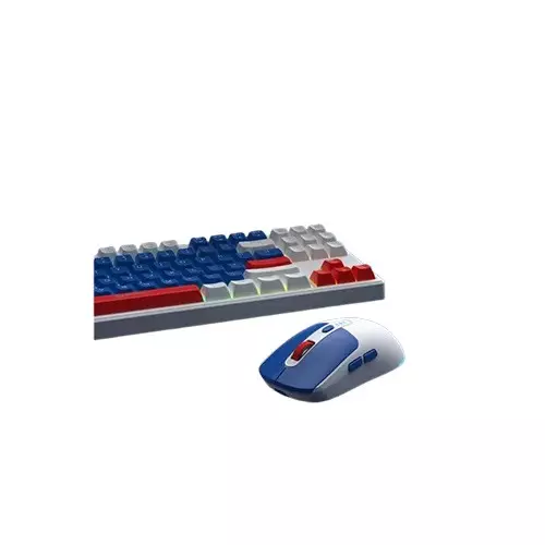 Micropack KM-269W 2.4G Wireless Keyboard & Mouse Combo (Navy)-3