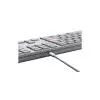 Micropack K-310W 2.4G+Bluetooth Rechargeable Wireless Keyboard (Gray)-3