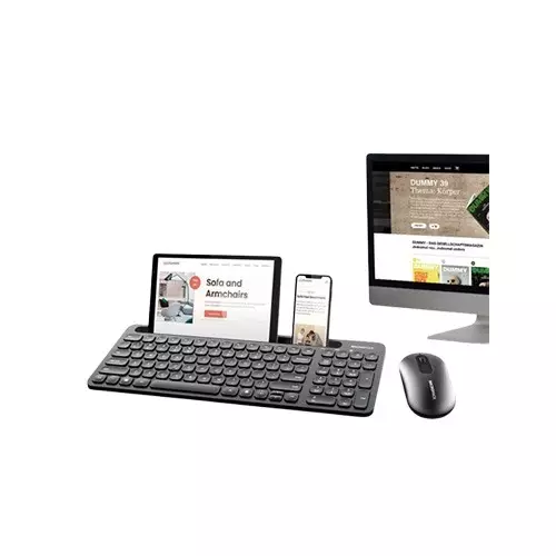 Micropack Ifree Pro 2 KM-238W Tri-Mode Wireless Combo (Grey)-3