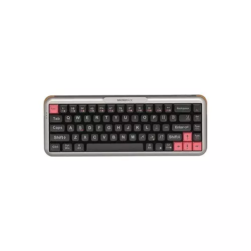 Micropack K-168WM RGB Tri Mode Hot Swap Mechanical Gaming Keyboard (Black)