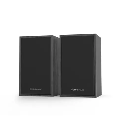 Micropack MS-215A Wired Multimedia Wooden Computer Speakers