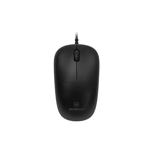 Micropack M-105 Silent Wired Optical Mouse Black