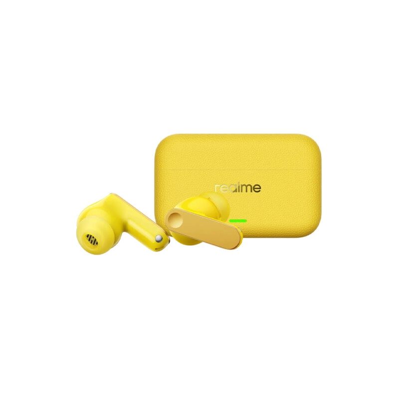 Realme Buds T500 Pro ANC Bluetooth Earbuds (Lemon Cola) - 2