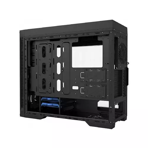 Gamemax Abyss-TR M-908-TR Mid Tower Tempered Glass ATX Gaming Case (Black)-gallery-3