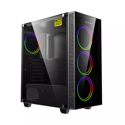 GameMax Draco XD Mid Tower Black ATX Gaming Case