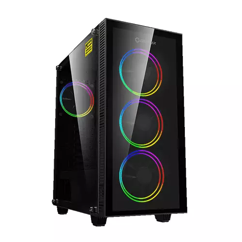 GameMax Draco XD Mid Tower Black ATX Gaming Case-2