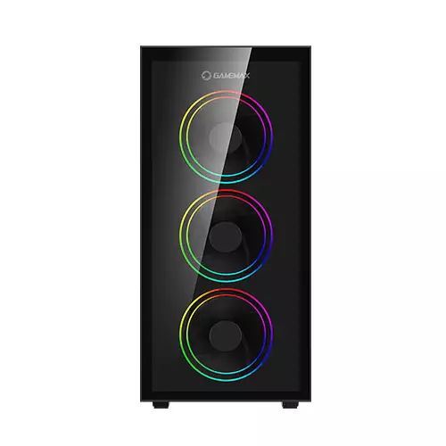 GameMax Draco XD Mid Tower Black ATX Gaming Case-3