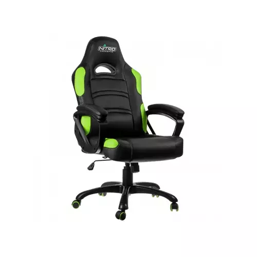 GAMEMAX GCR07 GAMING CHAIR (GREEN)-1