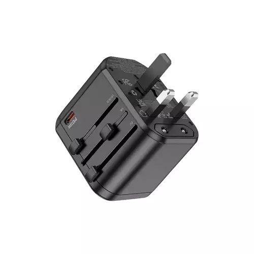 Hoco AC15 Walker 3-Port PD20W Universal Conversion Charger-gallery-1