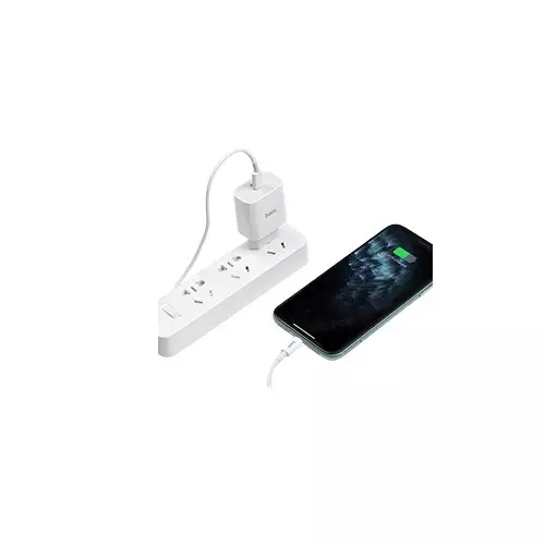 Hoco C76A Speed source PD3.0 EU Type-C output set White Wall charger with cable - 4