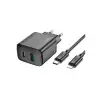 Hoco CS23A 30W Type C To IP Cable Charger Adapter-2