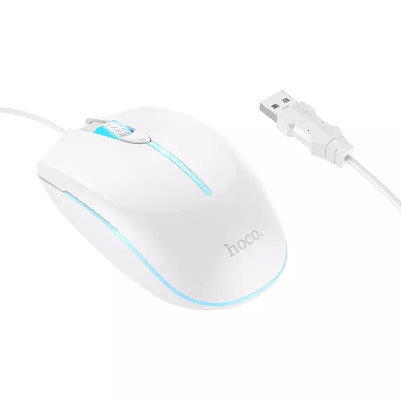 Hoco GM37 Wonderful Luminous Wired Gaming Mouse - 1