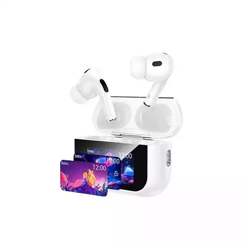 Hoco EW79 ANC TWS Touch Screen White Earbuds
