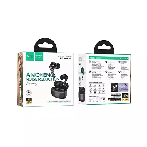 Hoco EQ10 Plus ANC ENC Wireless TWS Earbuds-2