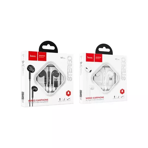 Hoco M1 Max Crystal Type C Earphones - 1