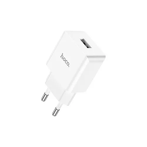 Hoco C106A Leisure 10.5W EU Wall Charger With Type C Cable-gallery-1