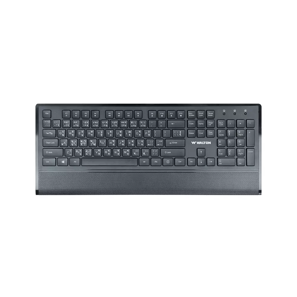 WALTON WSMKC005RN 2.4G WIRELESS KEYBOARD-MOUSE COMBO - 0
