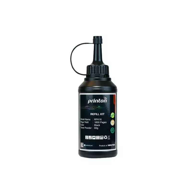 WALTON RFK16 Toner Refill Kit (Black)