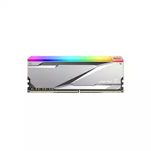Netac Z RGB 16GB DDR5 6200MHz Heatsink Desktop RAM - Silver