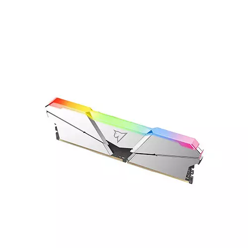 Netac Shadow RGB 16GB DDR5 5600MHz Desktop RAM - Silver-gallery-2