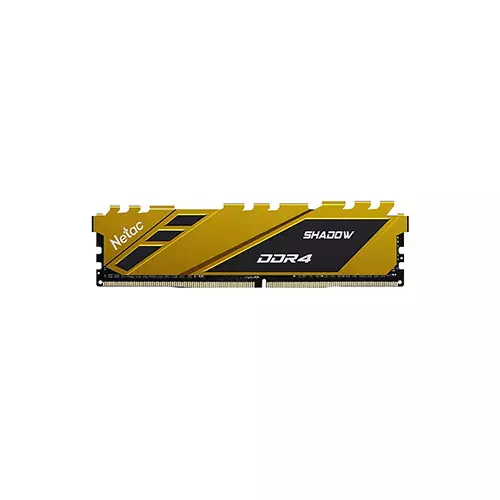 Netac Shadow 16GB DDR4 3200MHz Desktop RAM - Yellow