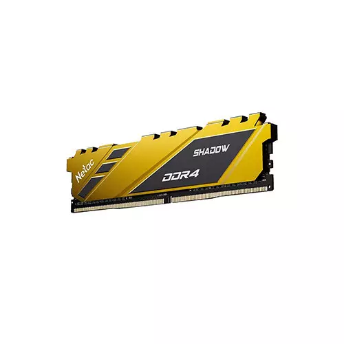 Netac Shadow 16GB DDR4 3200MHz Desktop RAM - Yellow - 2