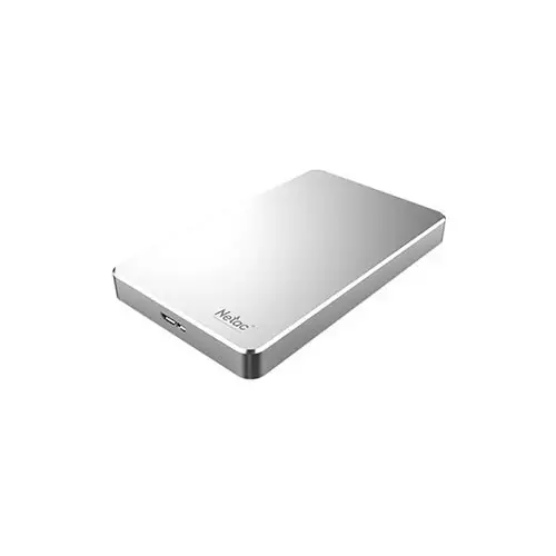 Netac K330 1TB USB 3.0 Silver External HDD - 0