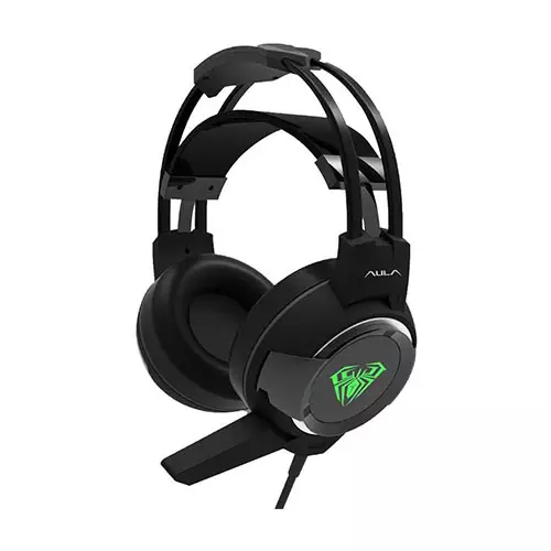 AULA G91 7.1 SURROUND SOUND GAMING HEADSET (BLACK)