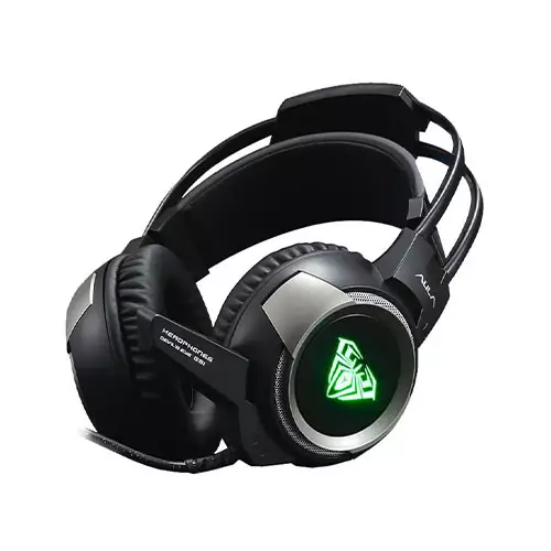 AULA G91 7.1 SURROUND SOUND GAMING HEADSET (BLACK)-gallery-1