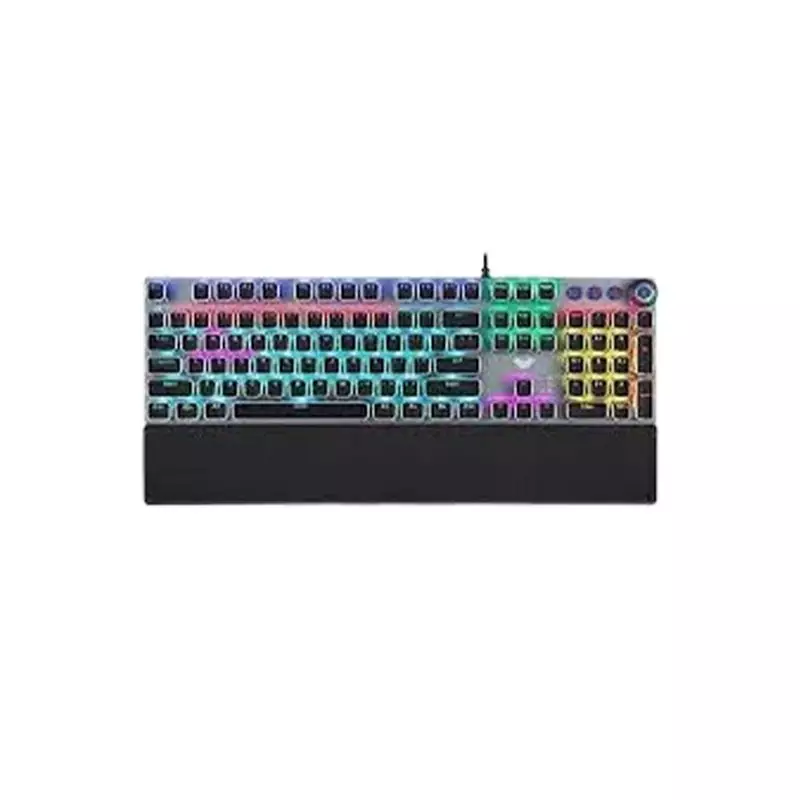 AULA F2088 Multi-functional Wired Gaming Mechanical Keyboard (Black)