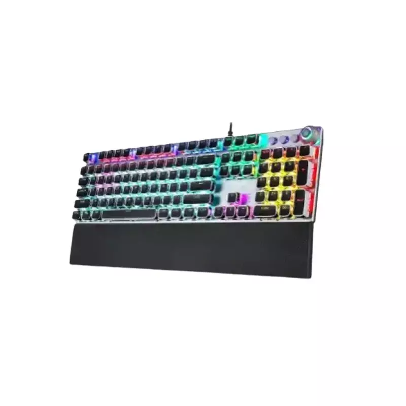 AULA F2088 Multi-functional Wired Gaming Mechanical Keyboard (Black)-2