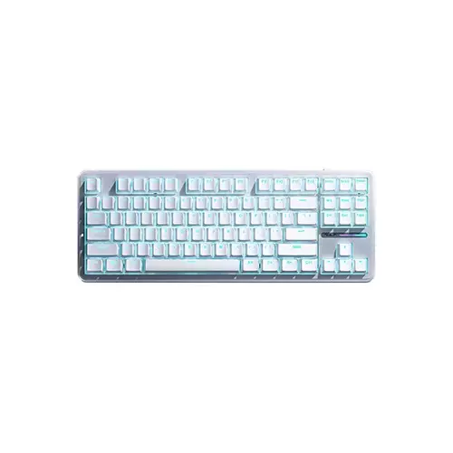 AULA F87 RGB T-Mode Mechanical Keyboard (White)