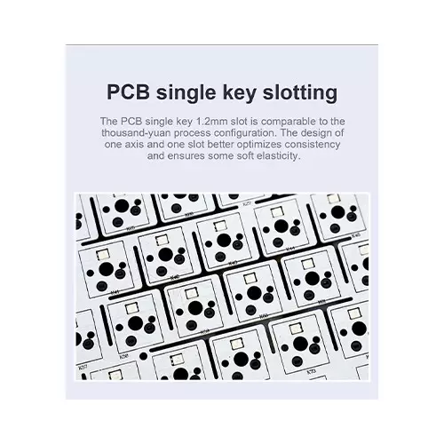 AULA F87 RGB T-Mode Mechanical Keyboard (White) - 2