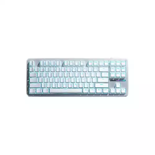 AULA F87 RGB Wired Mechanical Keyboard (White)