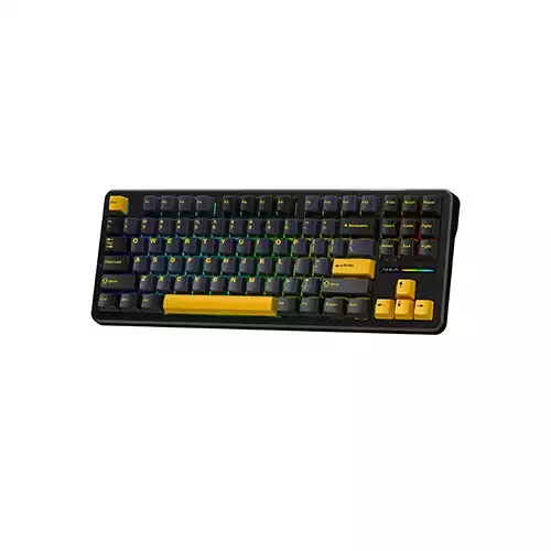 AULA F87 RGB T-Mode Mechanical Keyboard (Thunder Black)