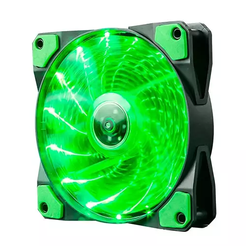 MARVO FN-10 GREEN LED FAN-gallery-1