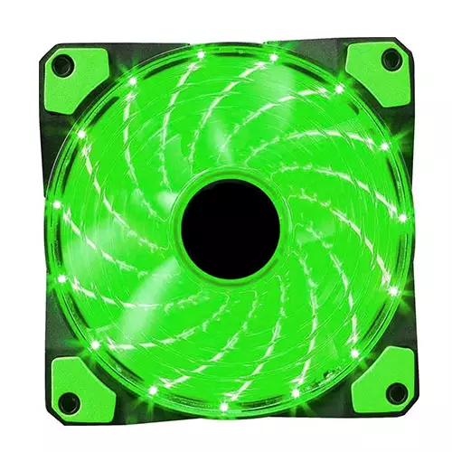 MARVO FN-10 GREEN LED FAN-gallery-2