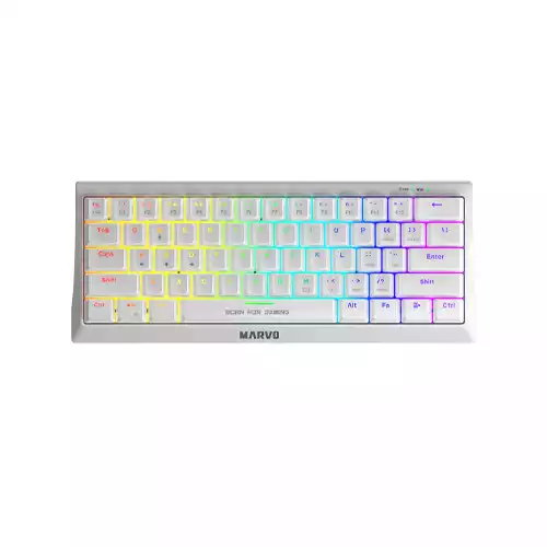 MARVO KG962WH MECHANICAL GAMING KEYBOARD