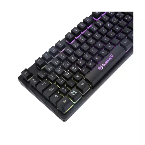 MARVO KM409 BLACK GAMING MOUSE & KEYBOARD COMBO - 3