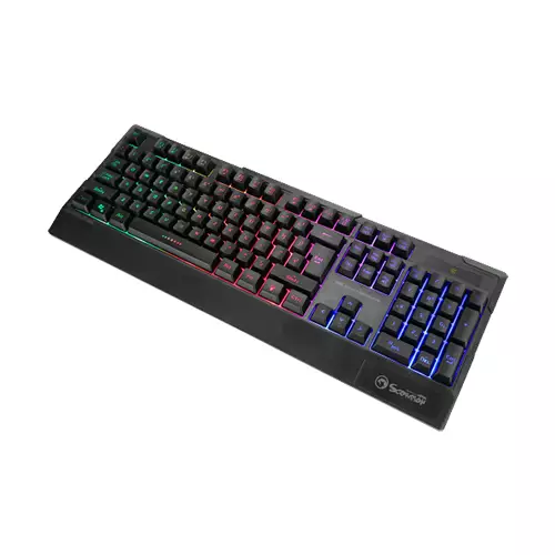 MARVO K606 WIRED MEMBRANE PALM REST GAMING KEYBOARD - 3