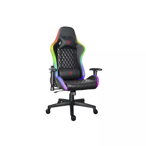 MARVO CH-35 360 DEGREE RGB GAMING CHAIR (BLACK)-1