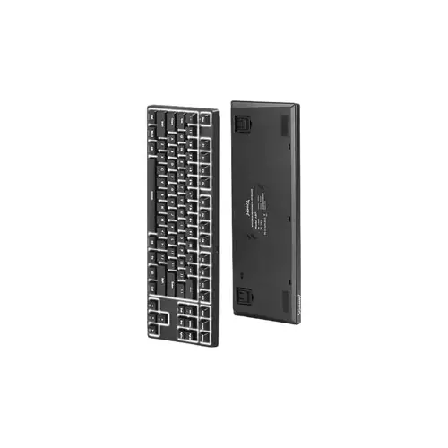 MONKA A87 TKL RGB HOTSWAPPABLE MECHANICAL KEYBOARD SAKURA PINK - 1